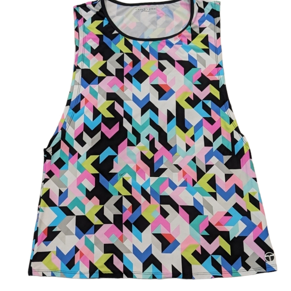 Trina Turk Recreation Sleeveless Tank Top Size Medium